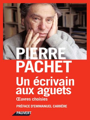 cover image of Un écrivain aux aguets